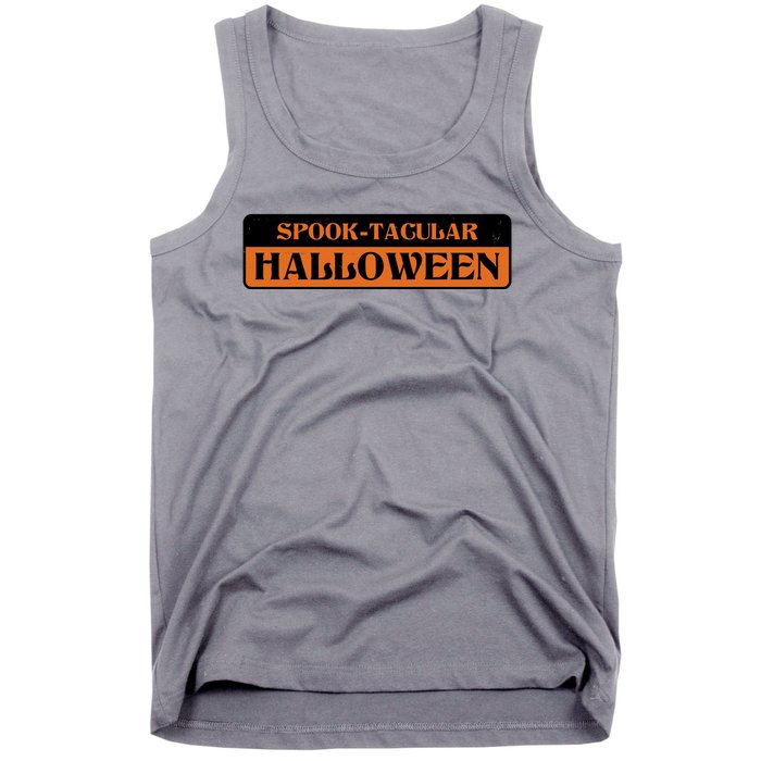 Spooktacular Halloween Festive Tank Top