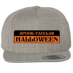 Spooktacular Halloween Festive Wool Snapback Cap