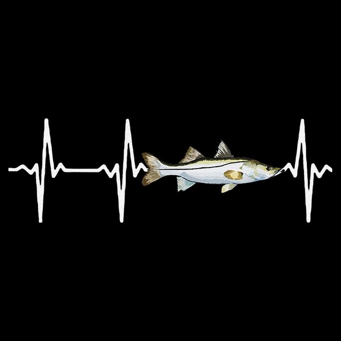 Snook Heartbeat For Saltwater Fish Fishing Lovers Backpack