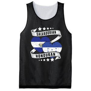 Salvadorian Honduran Flag Honduras Y El Salvador Sweatshirt Mesh Reversible Basketball Jersey Tank