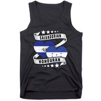 Salvadorian Honduran Flag Honduras Y El Salvador Sweatshirt Tank Top