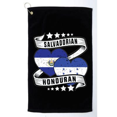 Salvadorian Honduran Flag Honduras Y El Salvador Sweatshirt Golf Towel