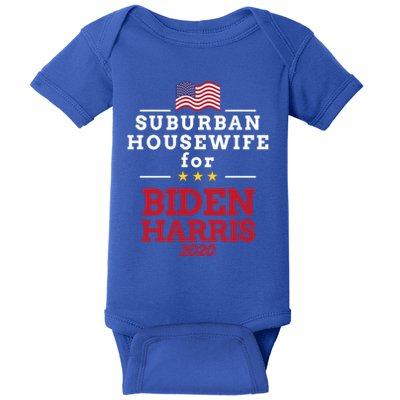 Suburban Housewife For Biden Harris Job Career Antitrump Cool Gift Baby Bodysuit