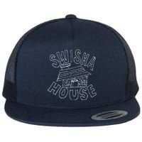 Swisha House Funny Flat Bill Trucker Hat