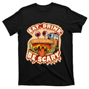 Spooky Halloween Feast Graphic T-Shirt