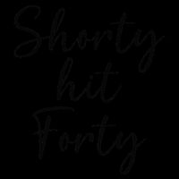 Shorty Hit Forty 40th Birthday Shorty Hit 40 Women Gift Kids Hoodie