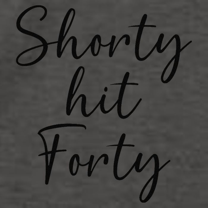 Shorty Hit Forty 40th Birthday Shorty Hit 40 Women Gift Vector Backpack