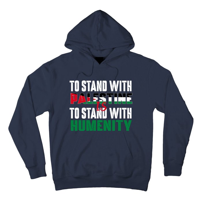 Scattered Humanity For Free Gaza Gazabombing Hoodie