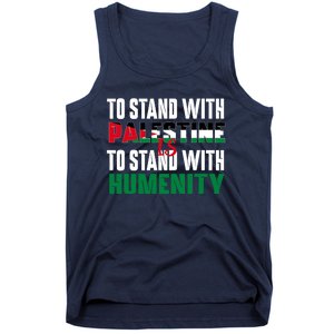 Scattered Humanity For Free Gaza Gazabombing Tank Top