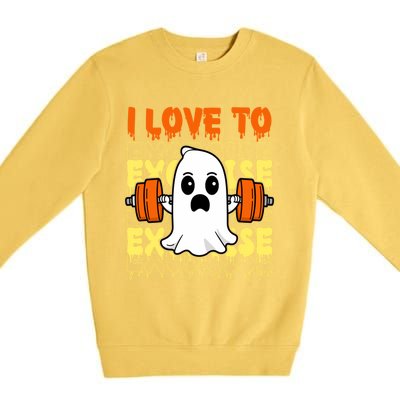 Spooky Halloween Gift Premium Crewneck Sweatshirt