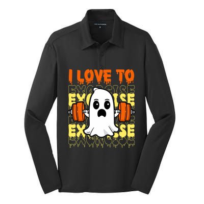 Spooky Halloween Gift Silk Touch Performance Long Sleeve Polo