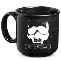 Skull Head G59 Greyday 2 Sides 15oz Campfire Ceramic Mug