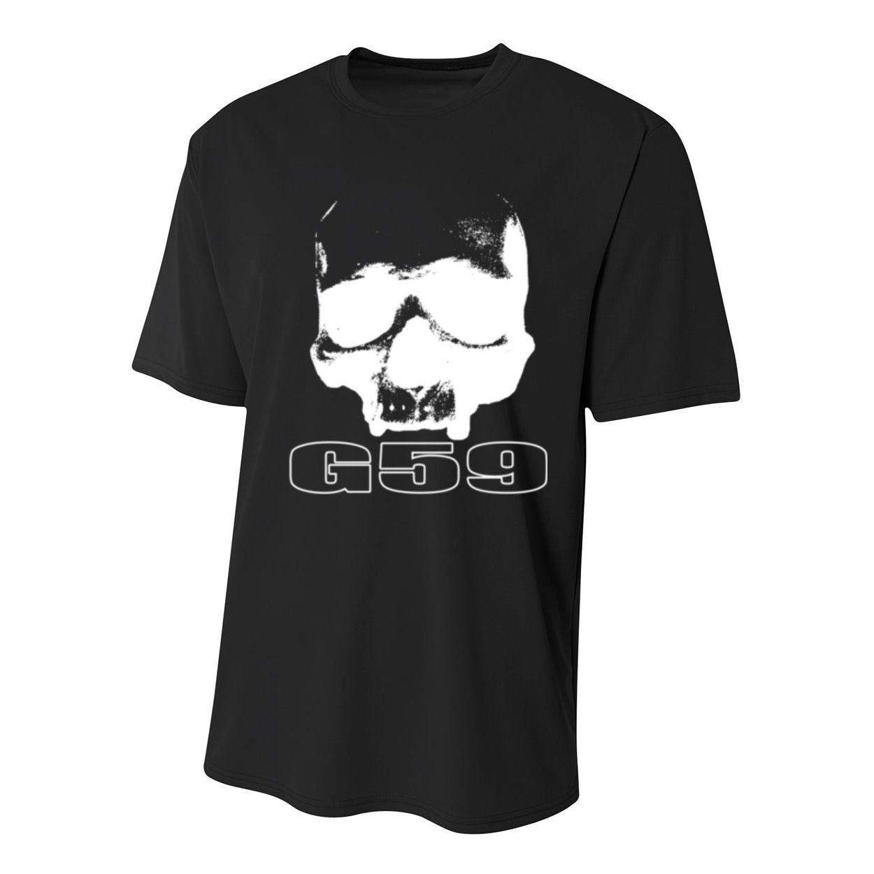 Skull Head G59 Greyday 2 Sides Youth Performance Sprint T-Shirt