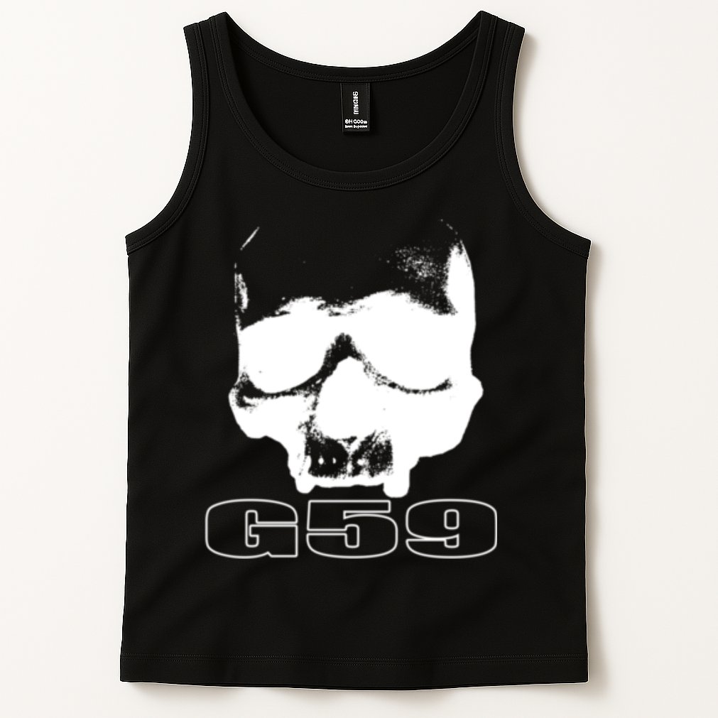 Skull Head G59 Greyday 2 Sides Tank Top