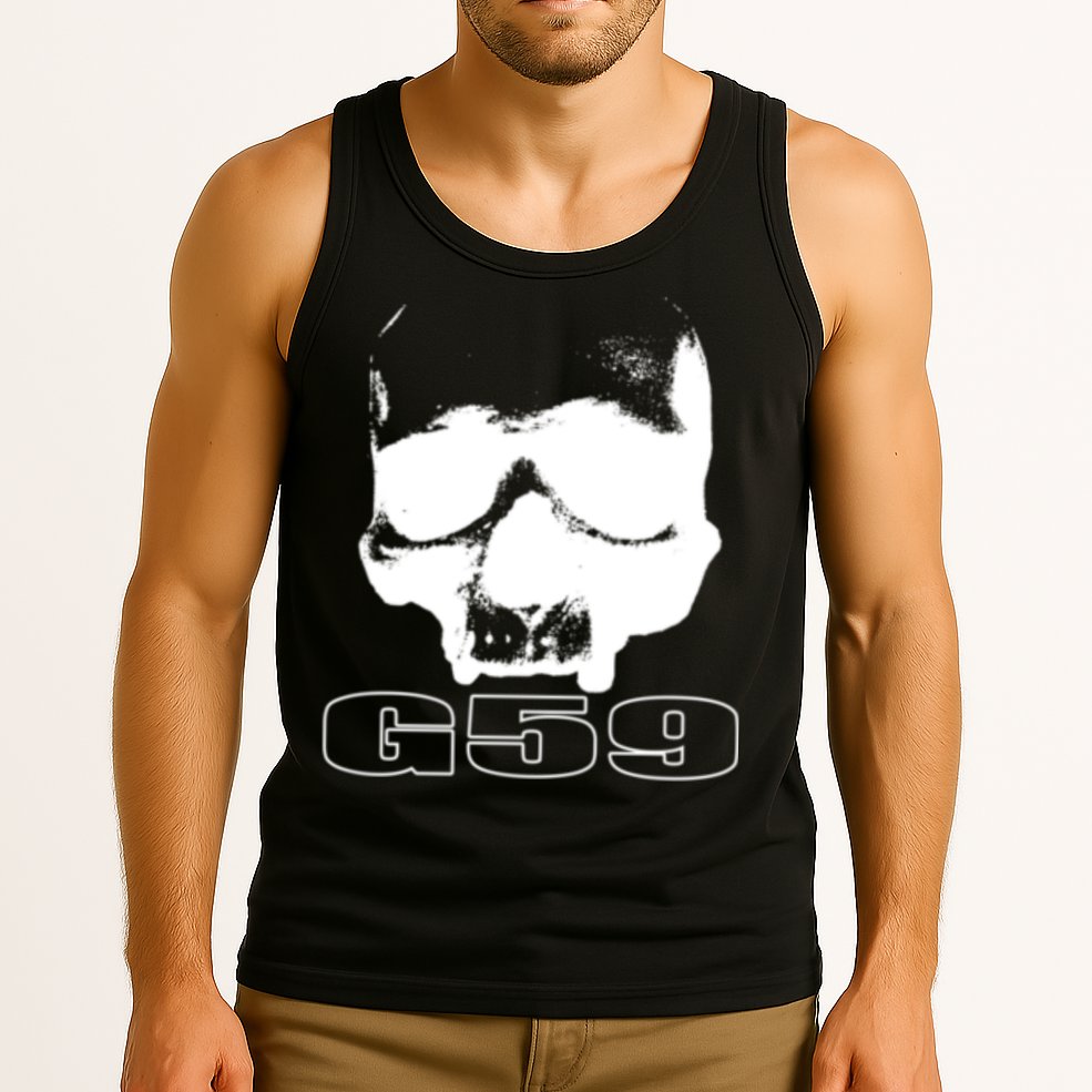 Skull Head G59 Greyday 2 Sides Tank Top