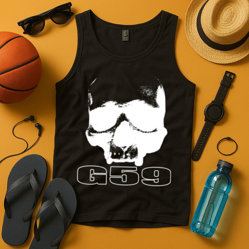 Skull Head G59 Greyday 2 Sides Tank Top