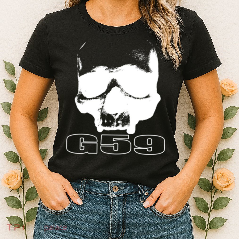 Skull Head G59 Greyday 2 Sides Womens T-Shirt