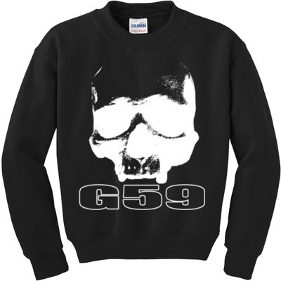 Skull Head G59 Greyday 2 Sides Kids Sweatshirt