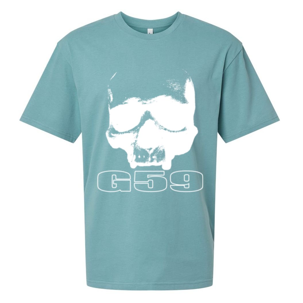 Skull Head G59 Greyday 2 Sides Sueded Cloud Jersey T-Shirt