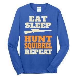 Squirrel Hunting Gift Tall Long Sleeve T-Shirt