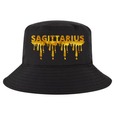 Sagittarius Horoscope Geometric Zodiac Birthday Astrology Cool Gift Cool Comfort Performance Bucket Hat