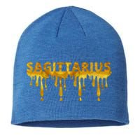 Sagittarius Horoscope Geometric Zodiac Birthday Astrology Cool Gift Sustainable Beanie