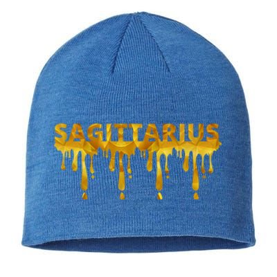 Sagittarius Horoscope Geometric Zodiac Birthday Astrology Cool Gift Sustainable Beanie