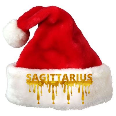 Sagittarius Horoscope Geometric Zodiac Birthday Astrology Cool Gift Premium Christmas Santa Hat