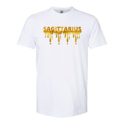 Sagittarius Horoscope Geometric Zodiac Birthday Astrology Cool Gift Softstyle® CVC T-Shirt