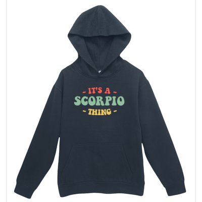 Scorpio Horoscope Gift Funny Scorpio Birthday Zodiac Funny Gift Urban Pullover Hoodie