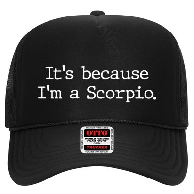 Scorpio Horoscope Gift Zodiac Sign Astrology Gift Trucker Hat