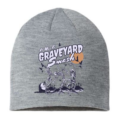 Skeleton Halloween Graveyard Smash Sustainable Beanie