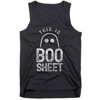 Spooky Halloween Ghosts - Boo Sheet Scary Costume Tank Top