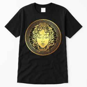 Snake Head Greek Mythology Ancient Myth  Tall T-Shirt