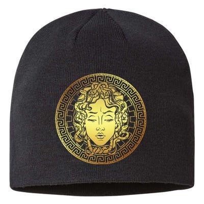 Snake Head Greek Mythology Ancient Myth  Sustainable Beanie