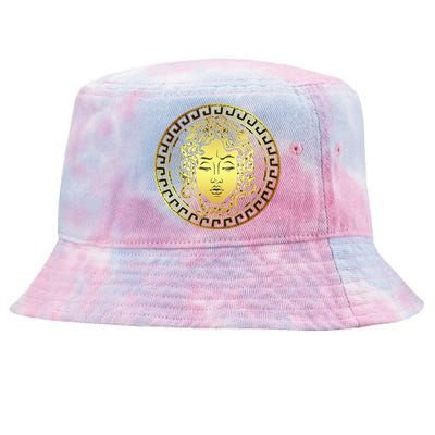 Snake Head Greek Mythology Ancient Myth  Tie-Dyed Bucket Hat