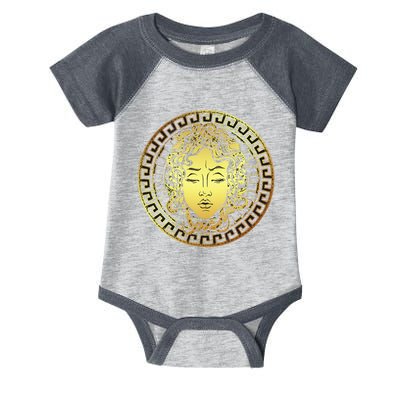 Snake Head Greek Mythology Ancient Myth  Infant Baby Jersey Bodysuit