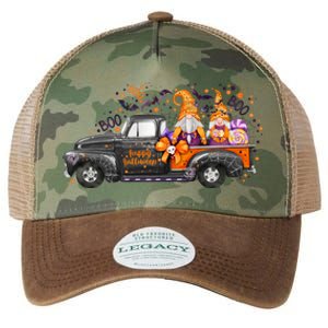 Spooky Halloween Gnome Squad Truck Legacy Tie Dye Trucker Hat