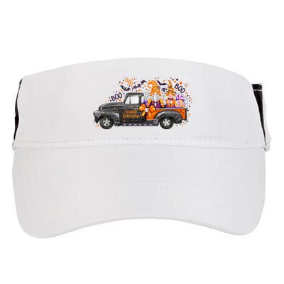 Spooky Halloween Gnome Squad Truck Adult Drive Performance Visor