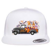 Spooky Halloween Gnome Squad Truck Flatbill Hat