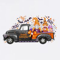 Spooky Halloween Gnome Squad Truck Flatbill Hat