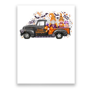 Spooky Halloween Gnome Squad Truck Poster