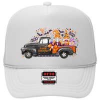 Spooky Halloween Gnome Squad Truck Trucker Hat