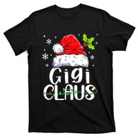 Santa Hat Gigi Claus Elf Funny Ugly Christmas Sweater T-Shirt