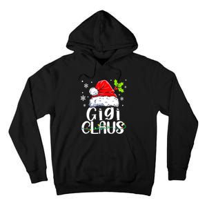 Santa Hat Gigi Claus Elf Funny Ugly Christmas Sweater Tall Hoodie