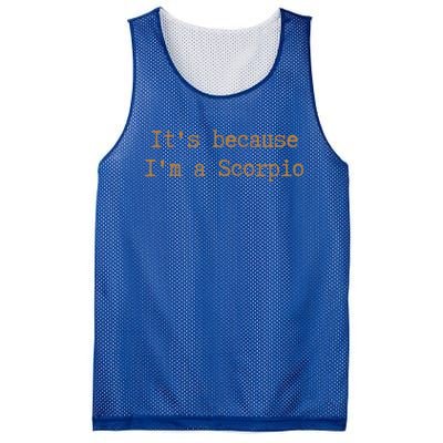 Scorpio Horoscope Gift Zodiac Sign Astrology Melanin Gift Mesh Reversible Basketball Jersey Tank