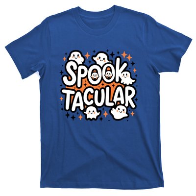 Spooktacular Halloween Ghosts Pumpkins Stars Funny Gift T-Shirt