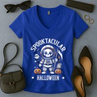 Spooktacular Halloween Great Gift Women's V-Neck T-Shirt