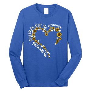 Sunflower Heart Granny My Greatest Blessing Classic Funny Gift Long Sleeve Shirt