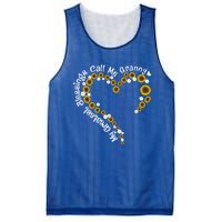 Sunflower Heart Granny My Greatest Blessing Classic Funny Gift Mesh Reversible Basketball Jersey Tank